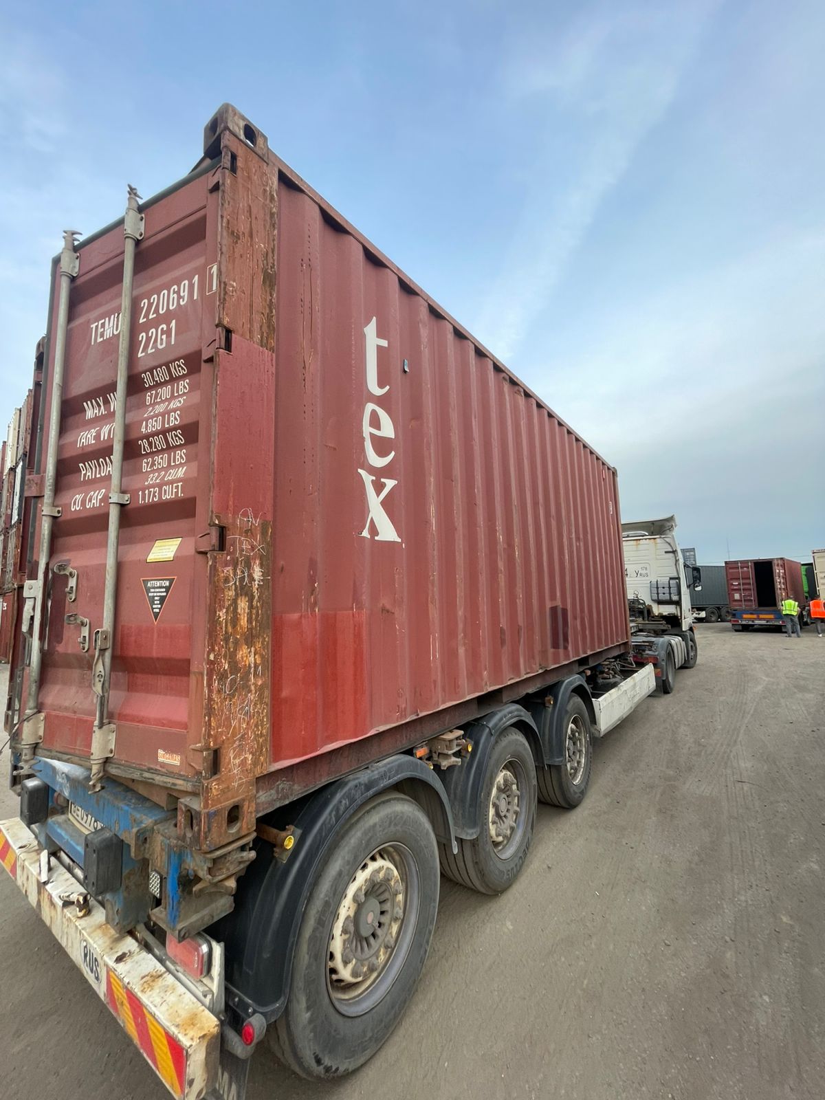 Морской контейнер TEMU2206911